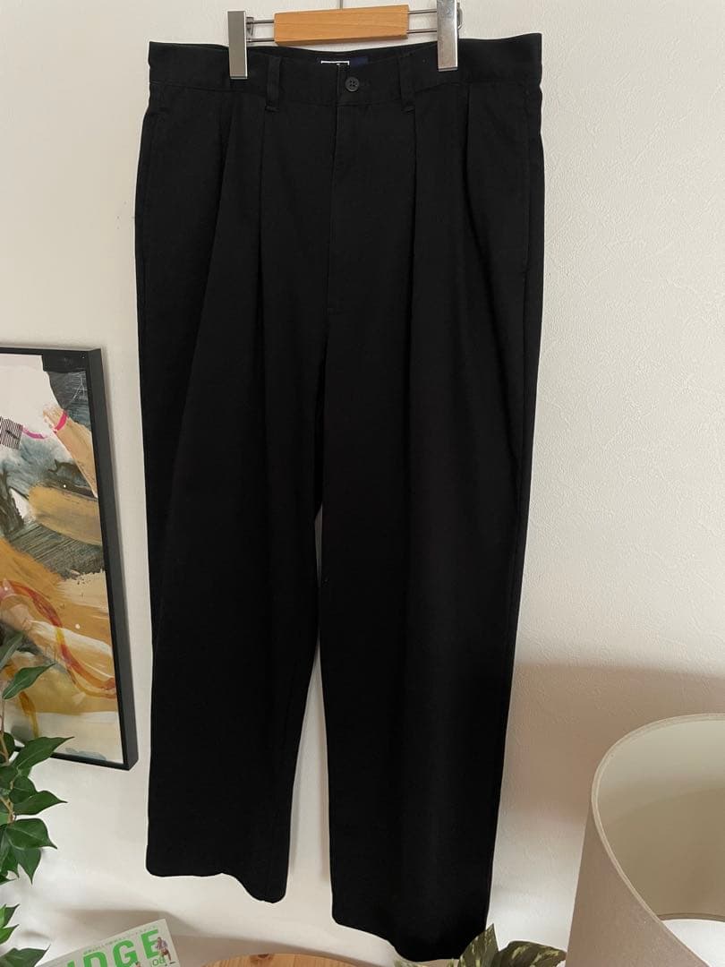 Polo Ralph Lauren チノ ポロチノ ツータック ブラック W36