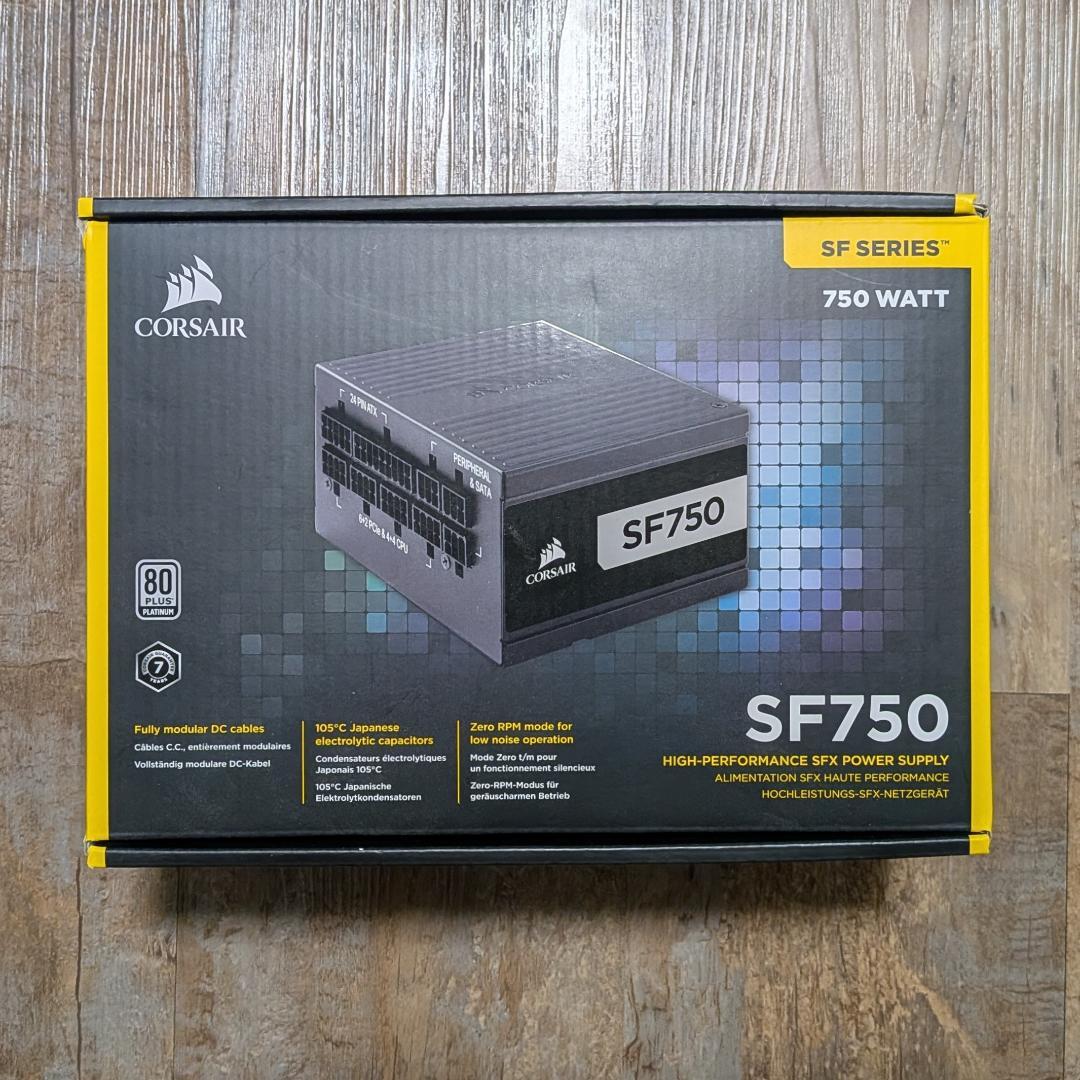 Corsair SF750 Platinum SFX + 12VHPWRケーブル