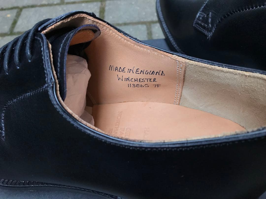 GRENSON WINCHESTER 7F プレーントゥダービーシューズ