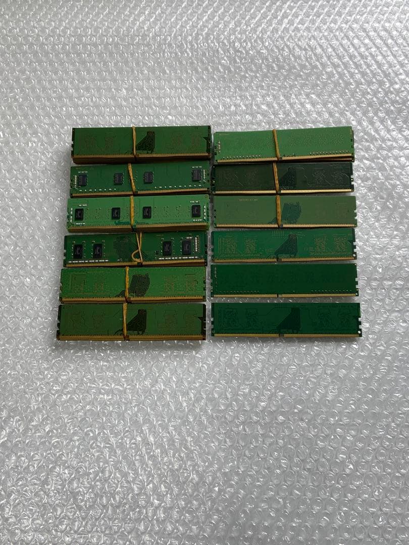 メモリー DDR4 4GB 合計34枚 いろいろ12種 ジャンク