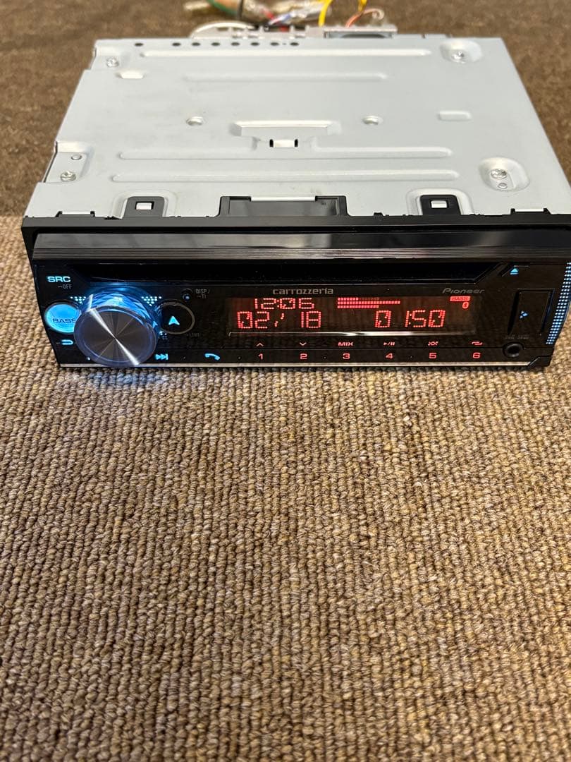 カロッツェリア 1din DEH-5500 Bluetooth スペアナ