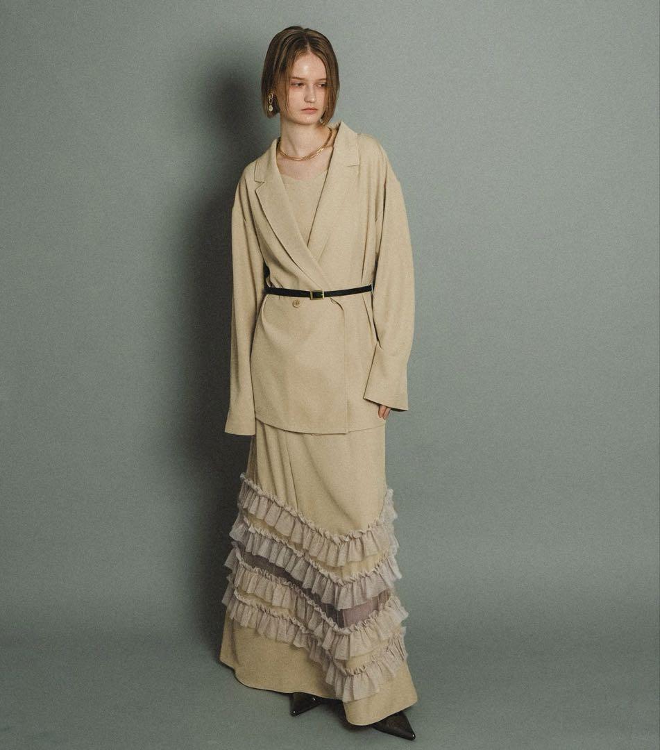 et.UNiVER セットアップ　ドレス　イエロー