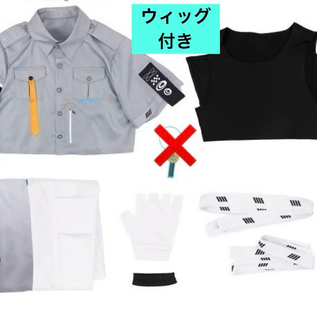 甲斐田晴 オバフロ コスプレ衣装 ウィッグ付き