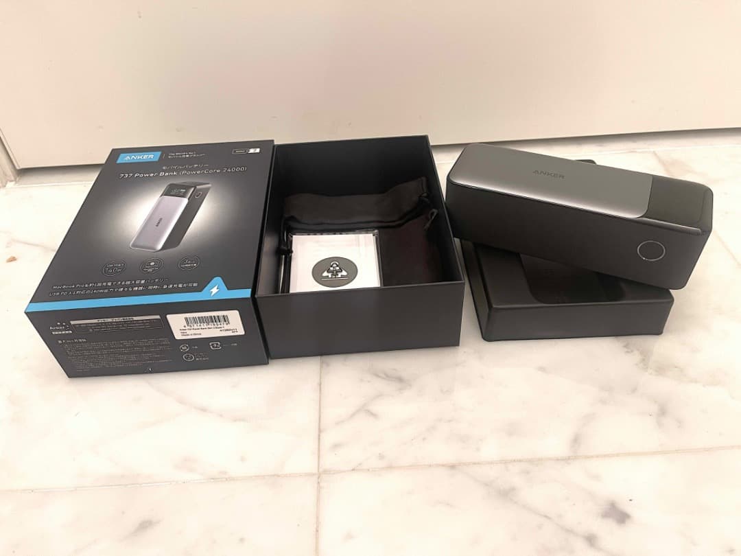 【開封済未使用】Anker 737 Power Bank その１