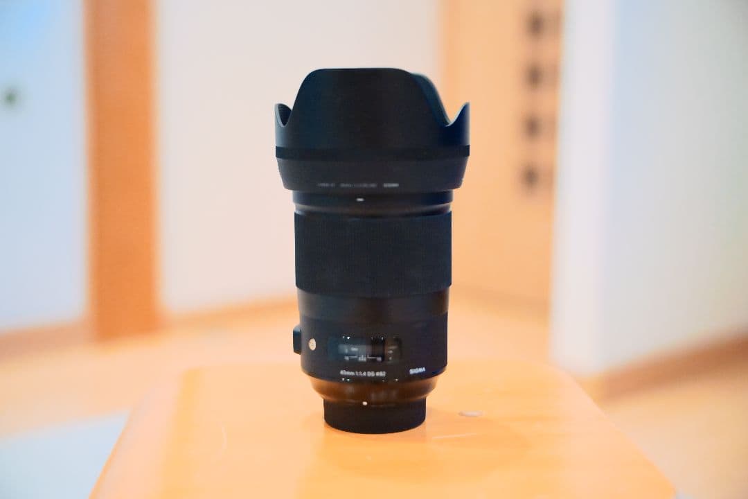 sigma art40mm f1.4 Fマウント