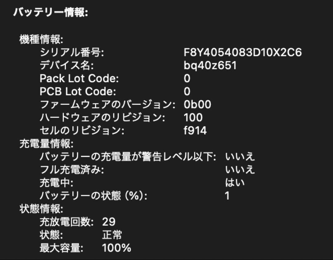 MacBookAirM3美品13インチ16GB256GB放電29回箱付
