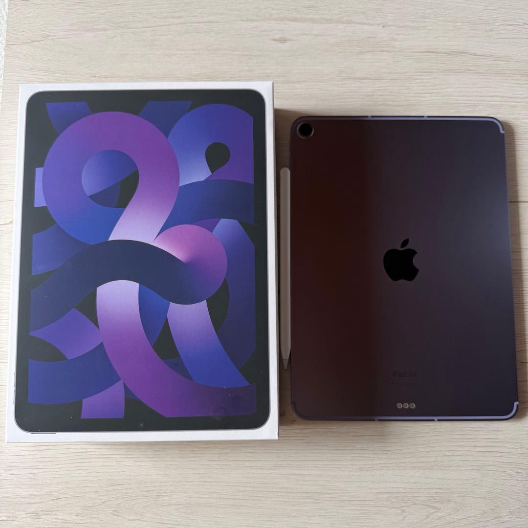 【超美品】iPad Air5セルラーモデル 64GB ApplePencil2付