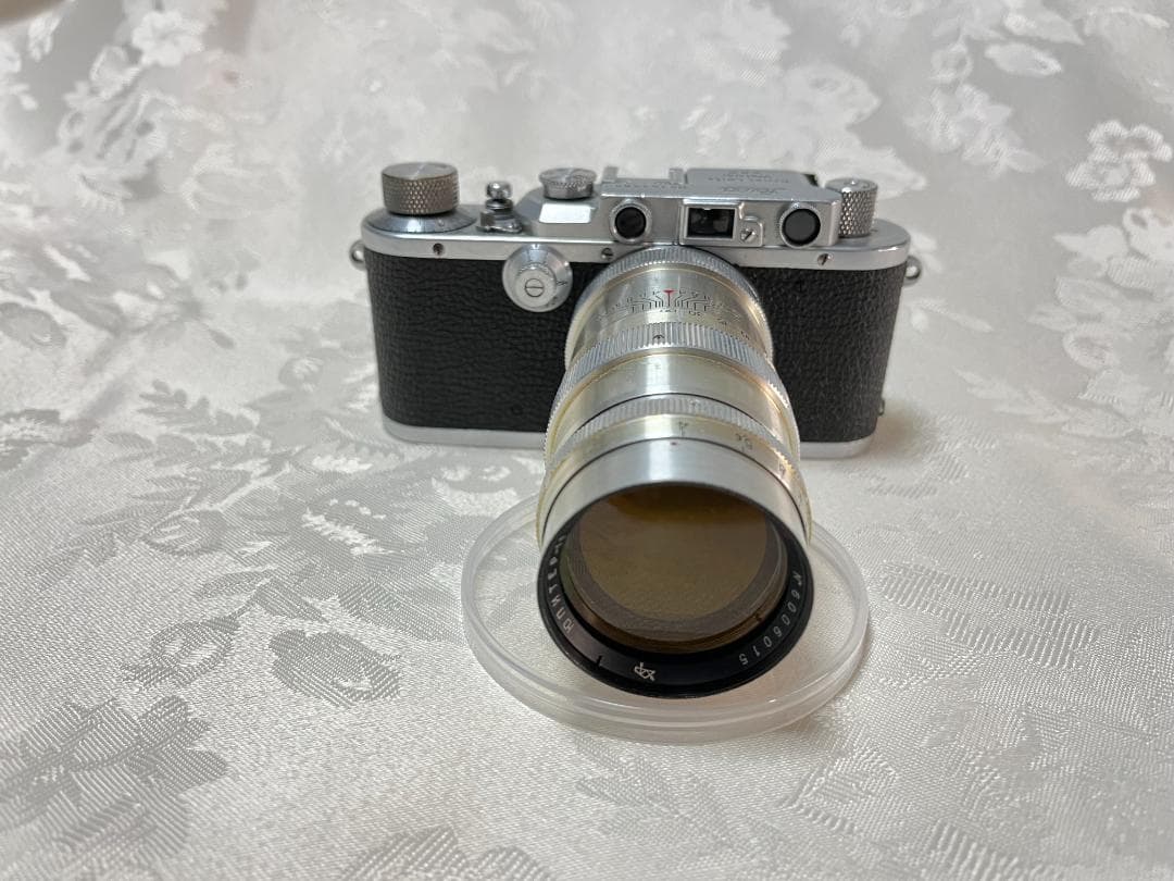LeicaⅢ　ドイツ１９３４年製と135mmジュピターレンズ　美品　即購入可能