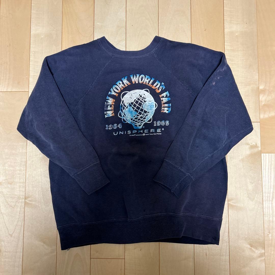 r*0様 60s カラーフロッキー ヴィンテージ スウェット