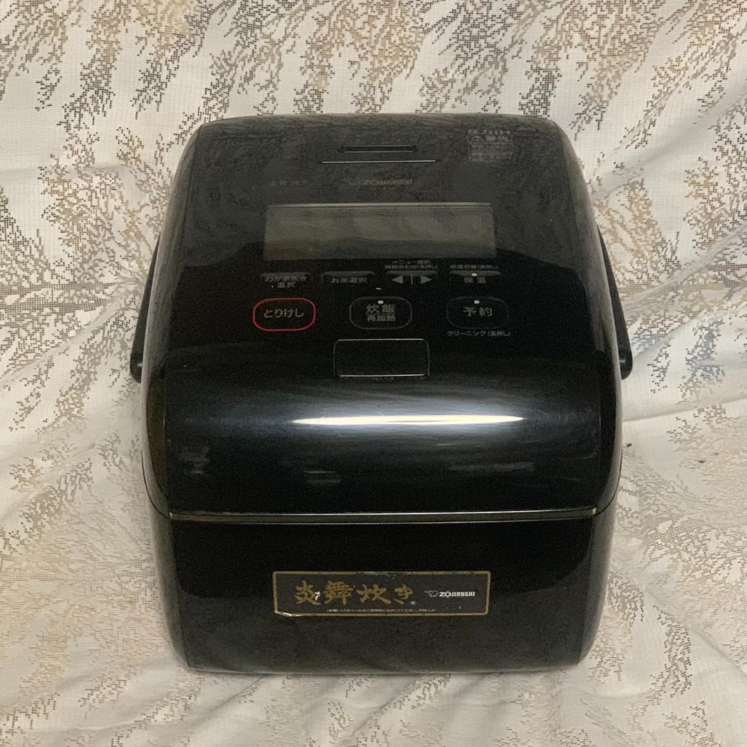 Qthong le■象印 NW-LA18 1升 10合 炎舞炊き 黒漆■