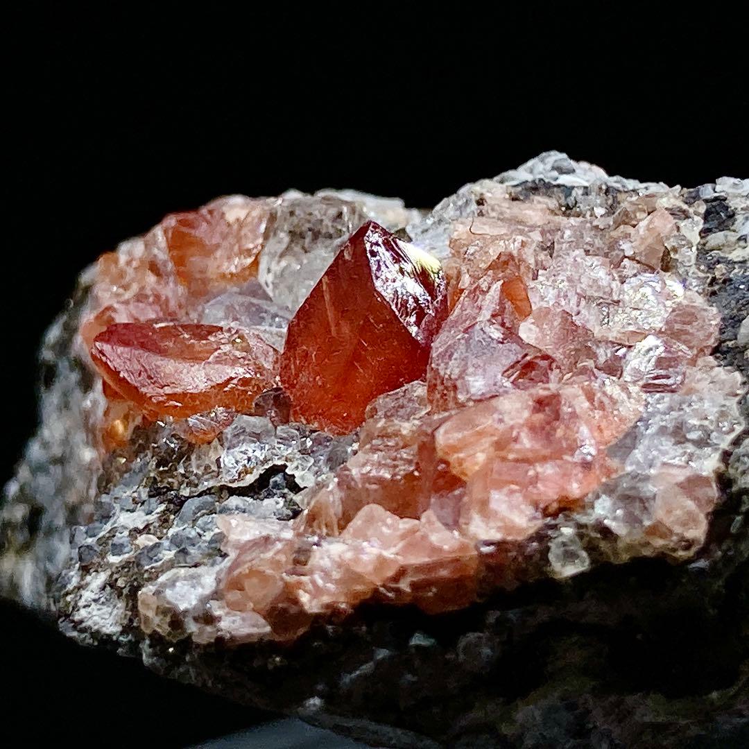 や*ま様 ロードクロサイト　原石　鉱物標本　天然石　407