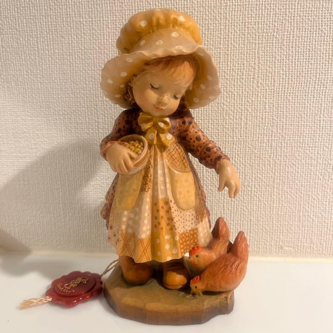 希少⭐︎アンリ人形 ANRI サラケイ アンティーク 木彫り人形4000体限定