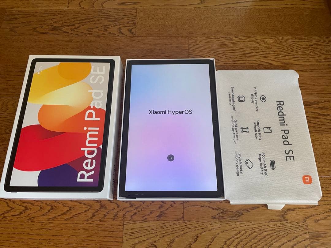 Xiaomi Redmi Pad SE 6GB 128GB ケース付き