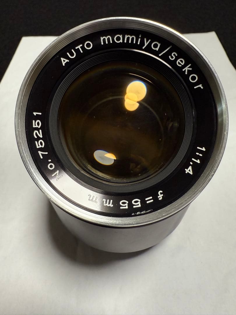 AUTO mamiya/sekor 55mm f/1.4 M42 オールドレンズ
