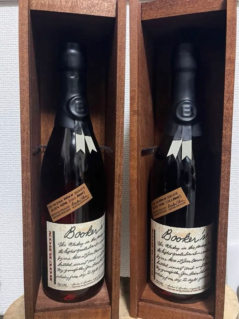 ブッカーズ　バーボン　ウイスキー　2023 2024 750ml 木箱入り