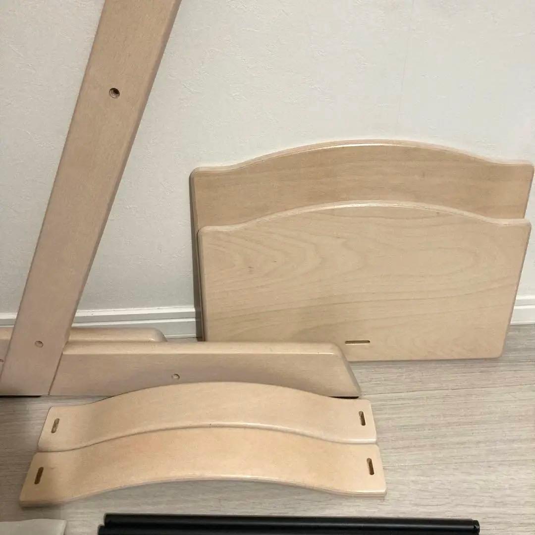 超美品　人気色　STOKKE トリップトラッ　ホワイトウォッシュ