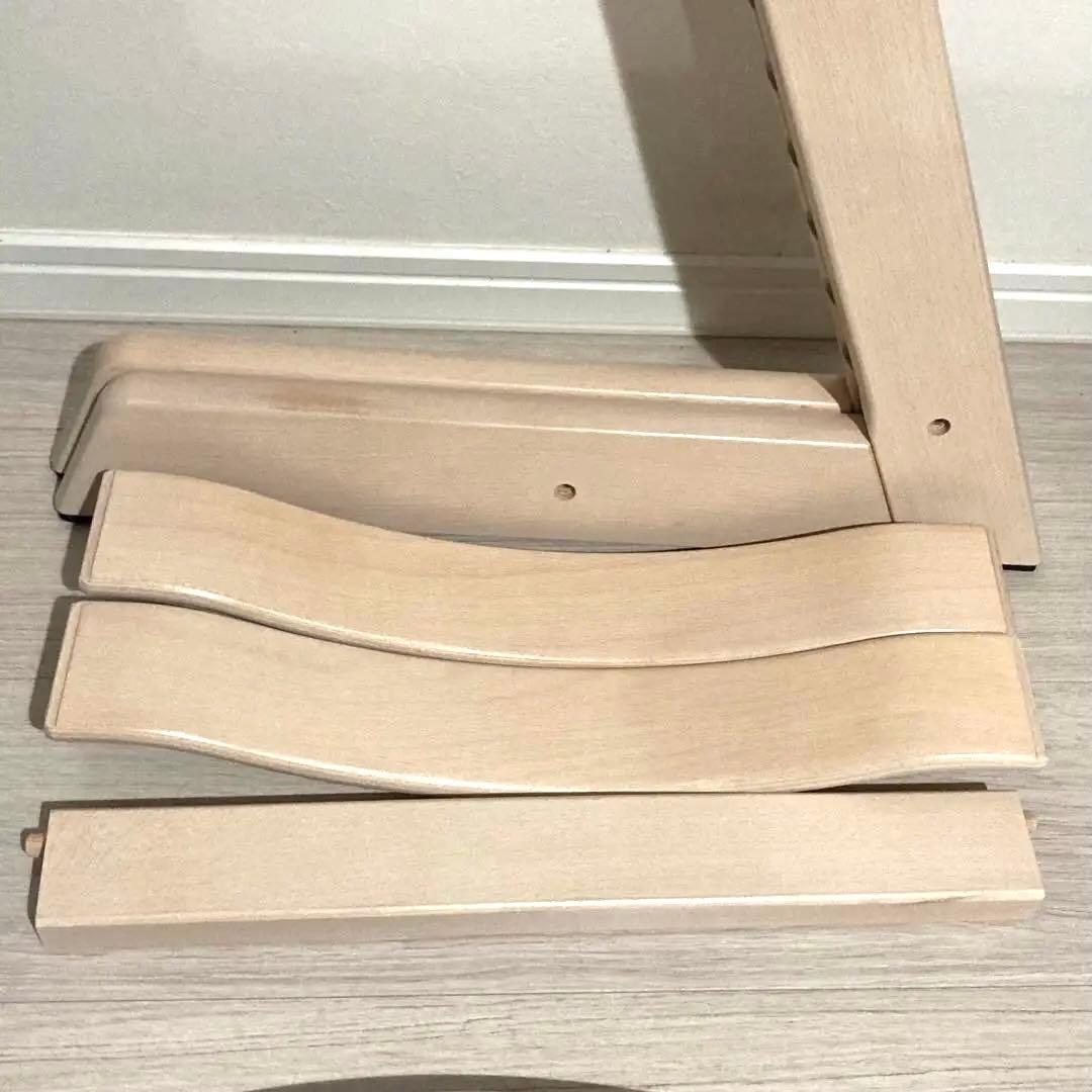 超美品　人気色　STOKKE トリップトラッ　ホワイトウォッシュ