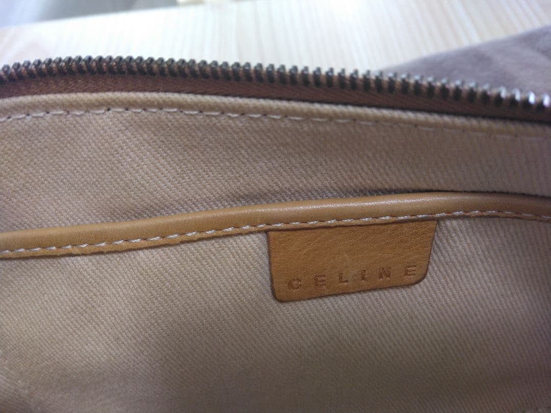 CELINE cマカダム　アクセサリーポーチ
