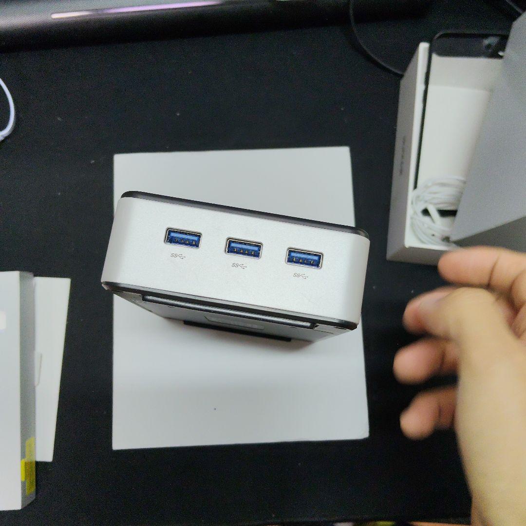 GMKtec G9 Intel NUC ミニPC ホワイト/ブラック