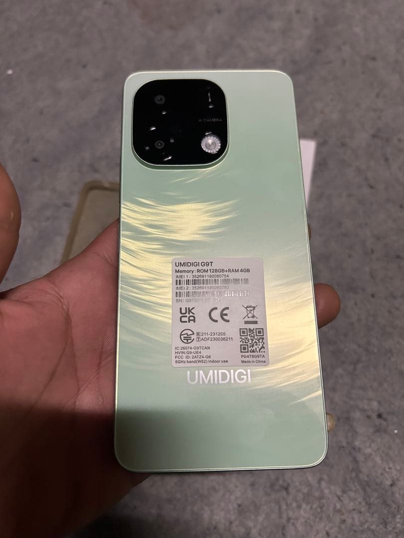 UMIDIGI G9T 128GB 8GB RAM グリーン 本体