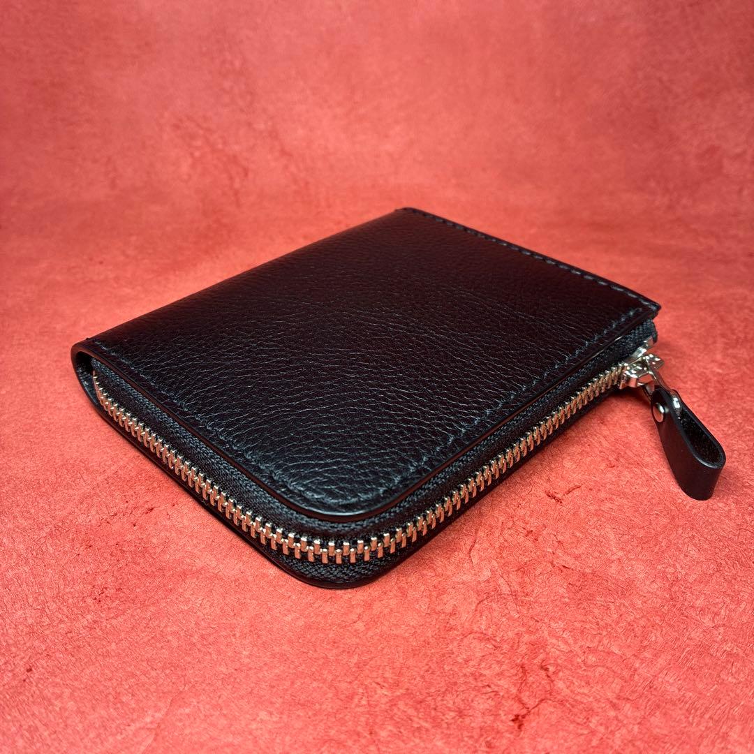 L字ファスナー革財布　黒　(たつろー様向け)