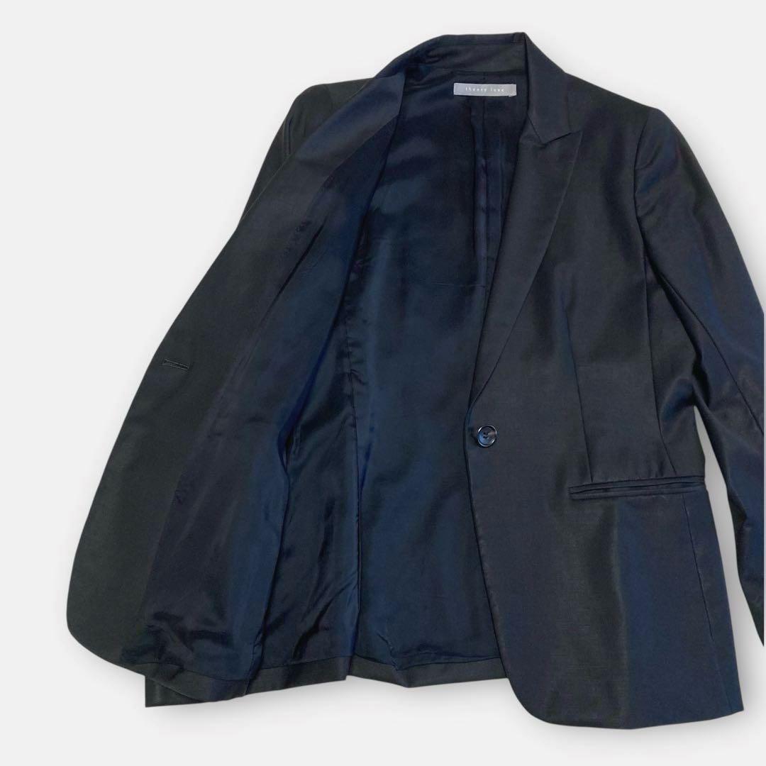 theory luxe EXECUTIVE スーツ セットアップ 黒 スカートM