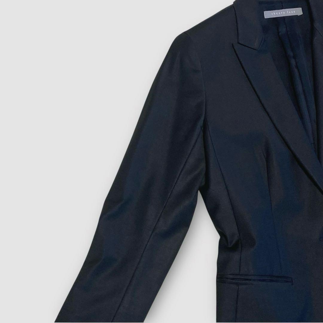 theory luxe EXECUTIVE スーツ セットアップ 黒 スカートM