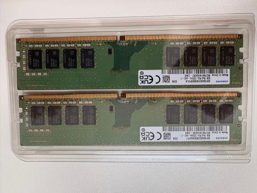Samsung メモリDDR4-3200 16GB(8GB×2)