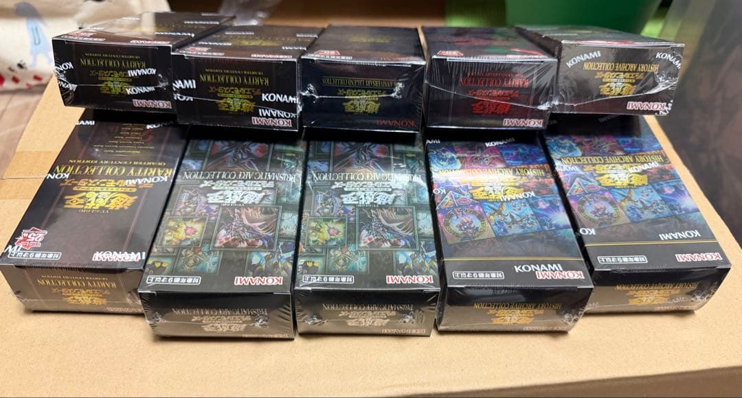 遊戯王　レアコレ2 レジェコレ 計6種　未開封BOX まとめ売り　１１BOX