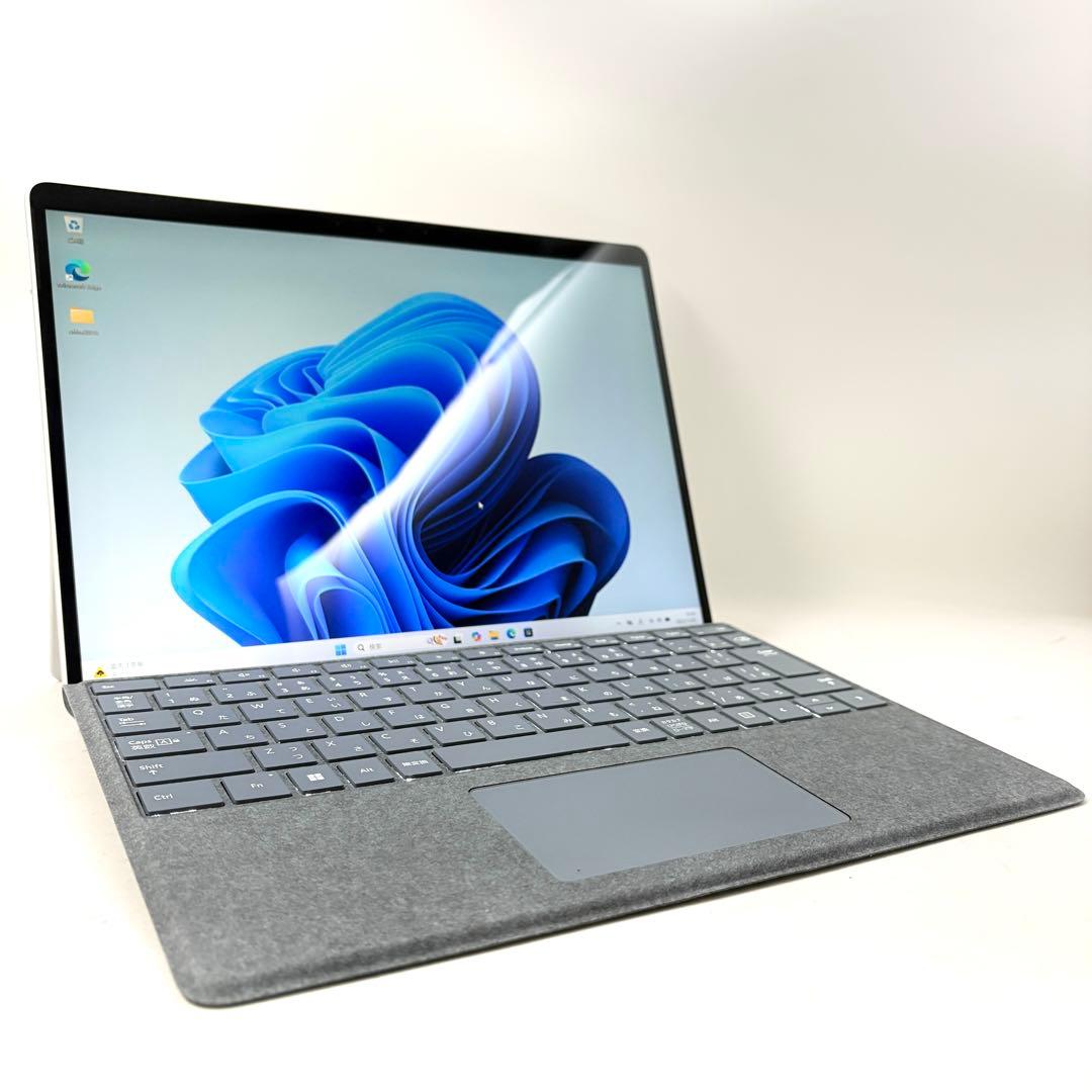 1台限定の極上品！Surface Pro8 プラチナ キーボード付　オフィス