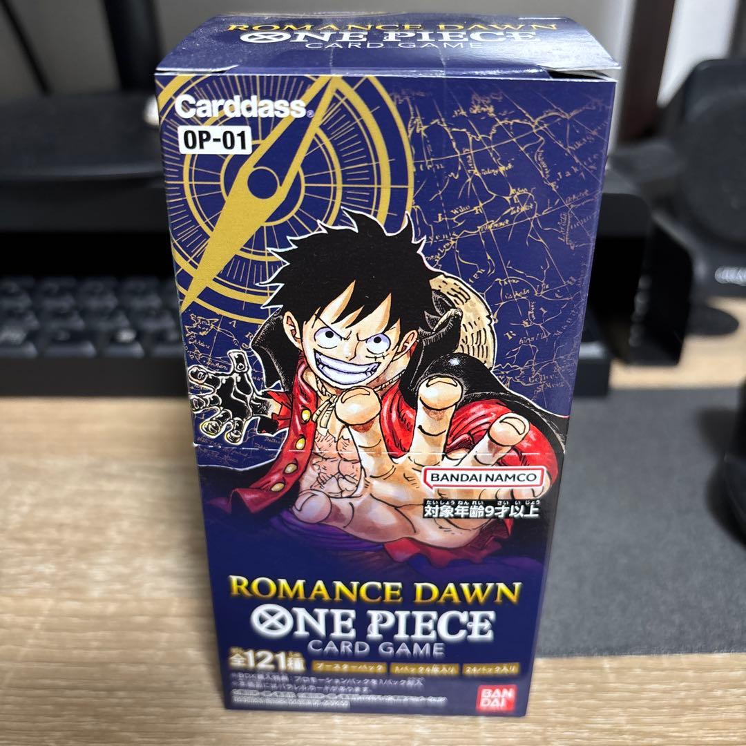 ワンピースカード　ROMANCE DAWN 1BOXテープ付