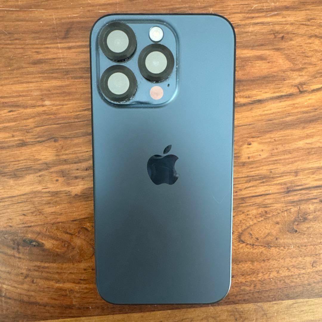 ポ*チ様 iPhone15pro 128GBブルーチタニウム