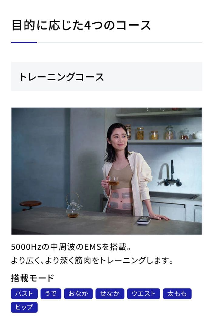 ツインビート∞（インフィニティ） EMS美容機器