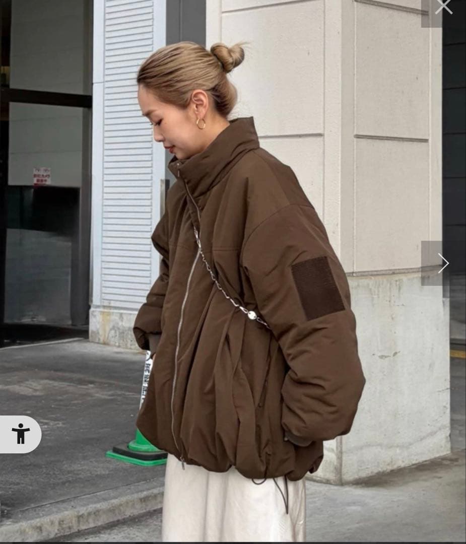 パルクロ限定 PON企画中綿スタンドカラージャケット