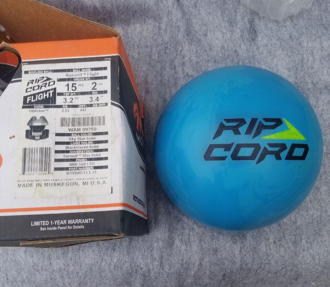 MOTIV Rip Cord Flight ボール 15ポンド 希少新品未使用