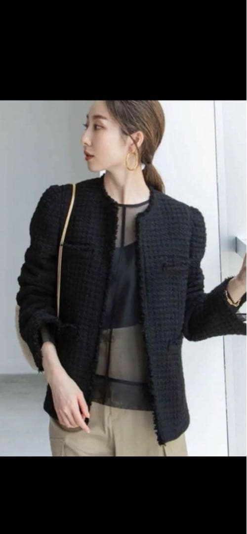 noble ノーブル Le Tinteツイードジャケット