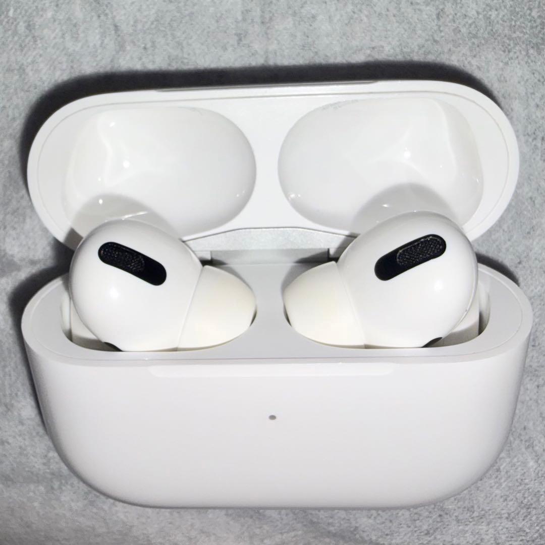 正規品　AirPods Pro ワイヤレス　ケースカバー付　本体　純正　第一世代