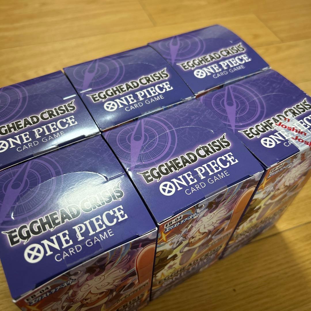 EGGHEAD CRISIS ONE PIECE カードゲーム 6BOX