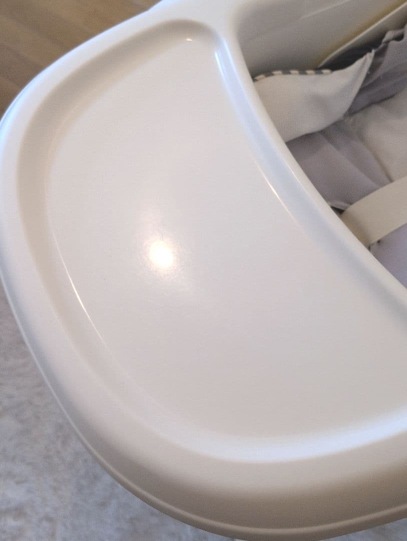 極美品 ♪【手動】Combi コンビ ネムリラ セサミグレー ハイローチェア♪