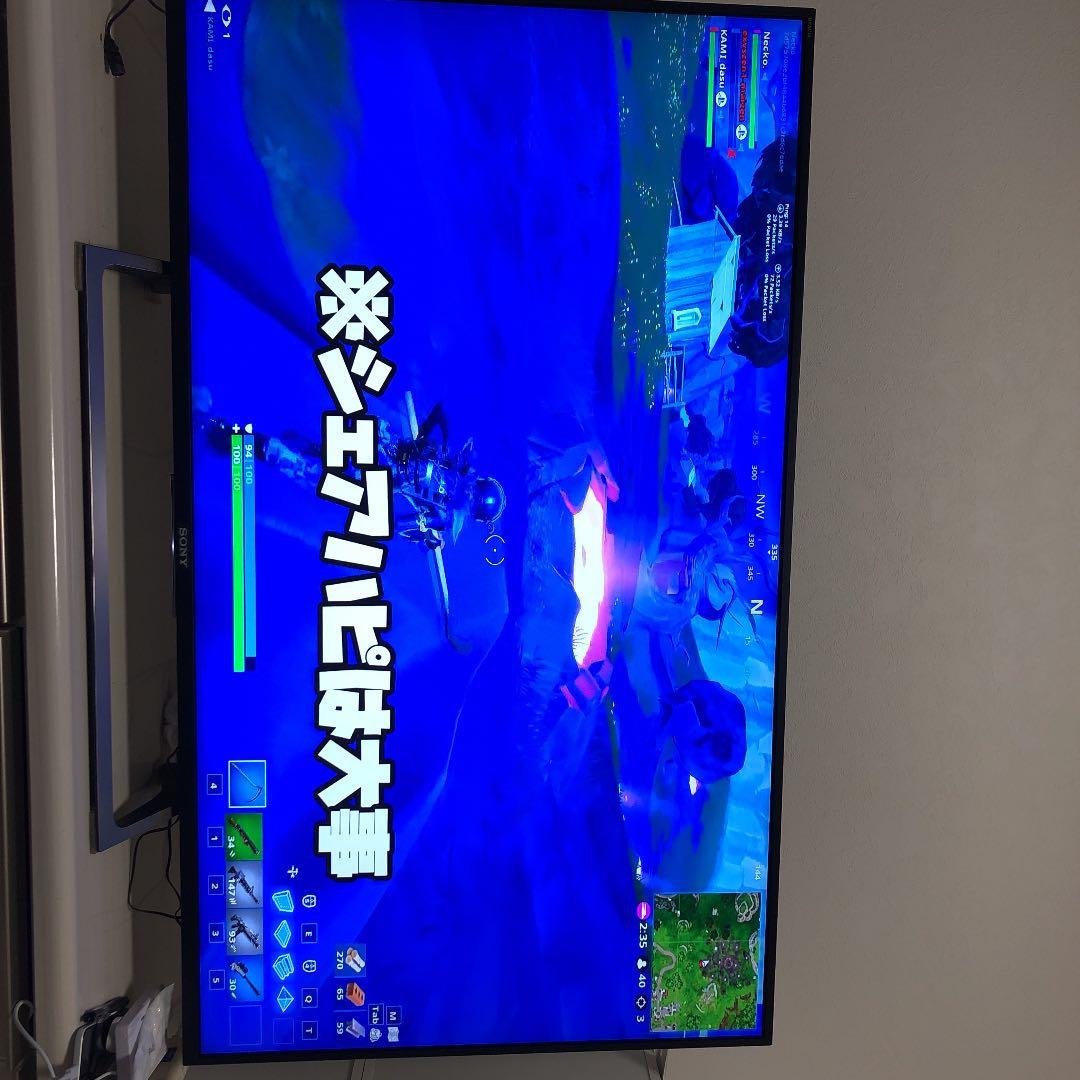 テレビ SONY BRAVIA X8000E KJ-49X8000E(B)