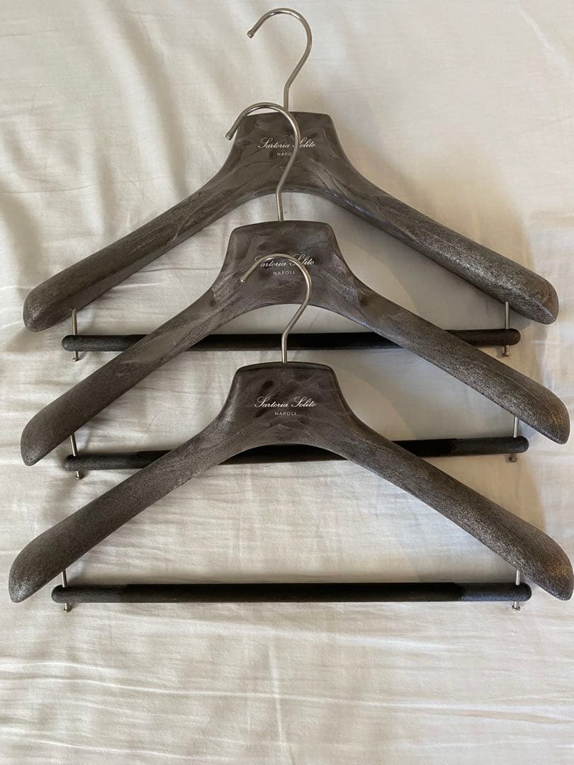 サルトリアソリート　ハンガー　４３サイズ　３本セット　マイネッティ　シャロン