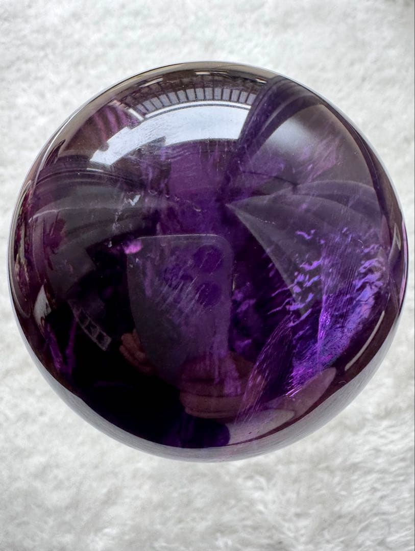 アメジスト スフィア 丸玉 大玉 70mm 最高品質 レア