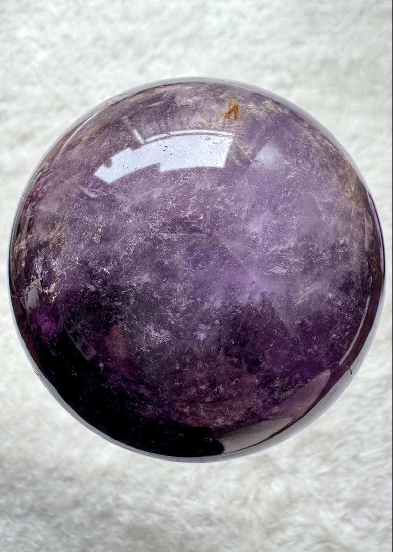 アメジスト スフィア 丸玉 大玉 70mm 最高品質 レア