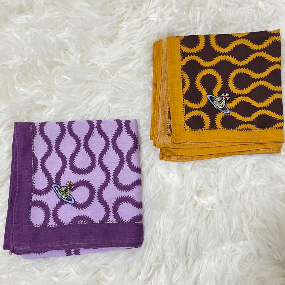 激レア スクイグルハンカチセット ヴィヴィアンウエストウッド 初期