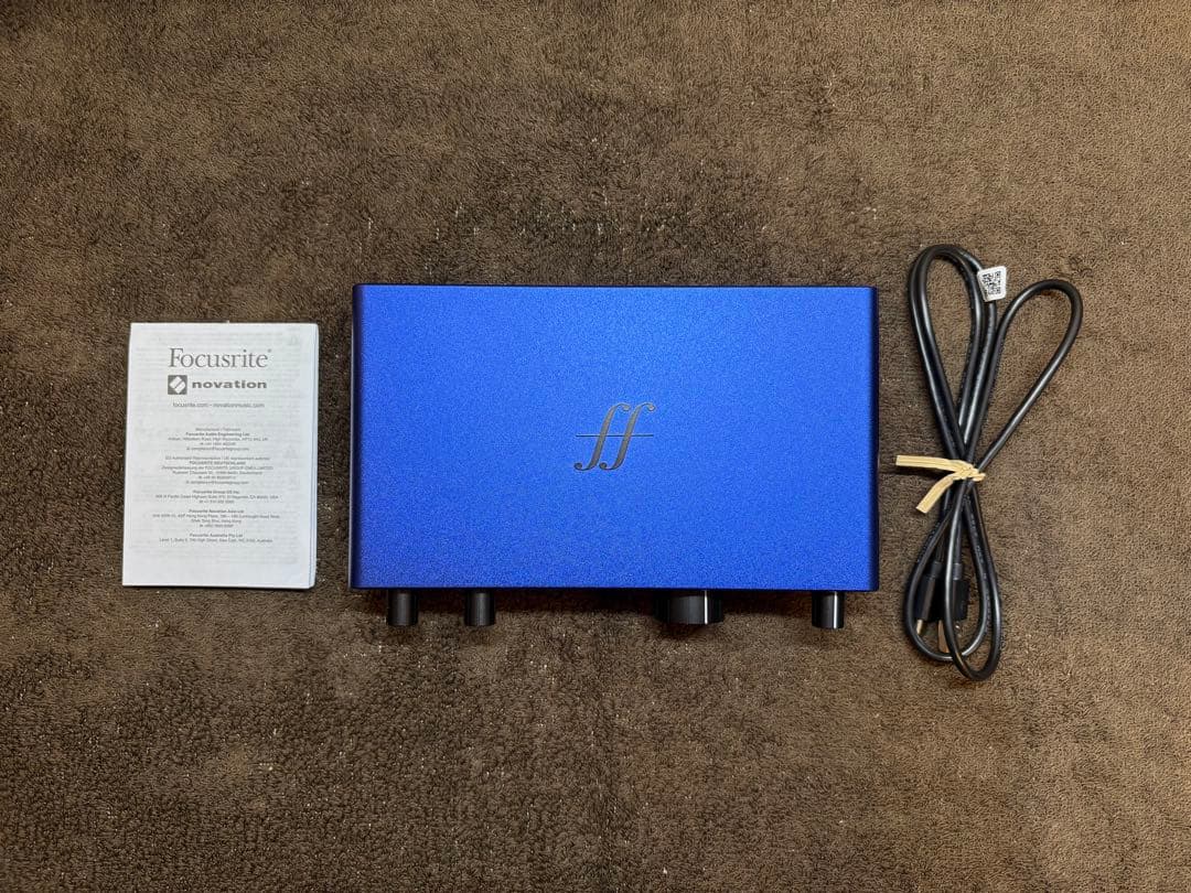 【激レア】Scarlett 2i2 (gen. 4) AnniversaryED