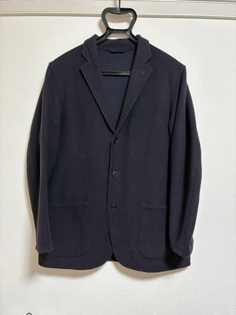 COMOLI セットアップ　インレイツイル　ネイビー