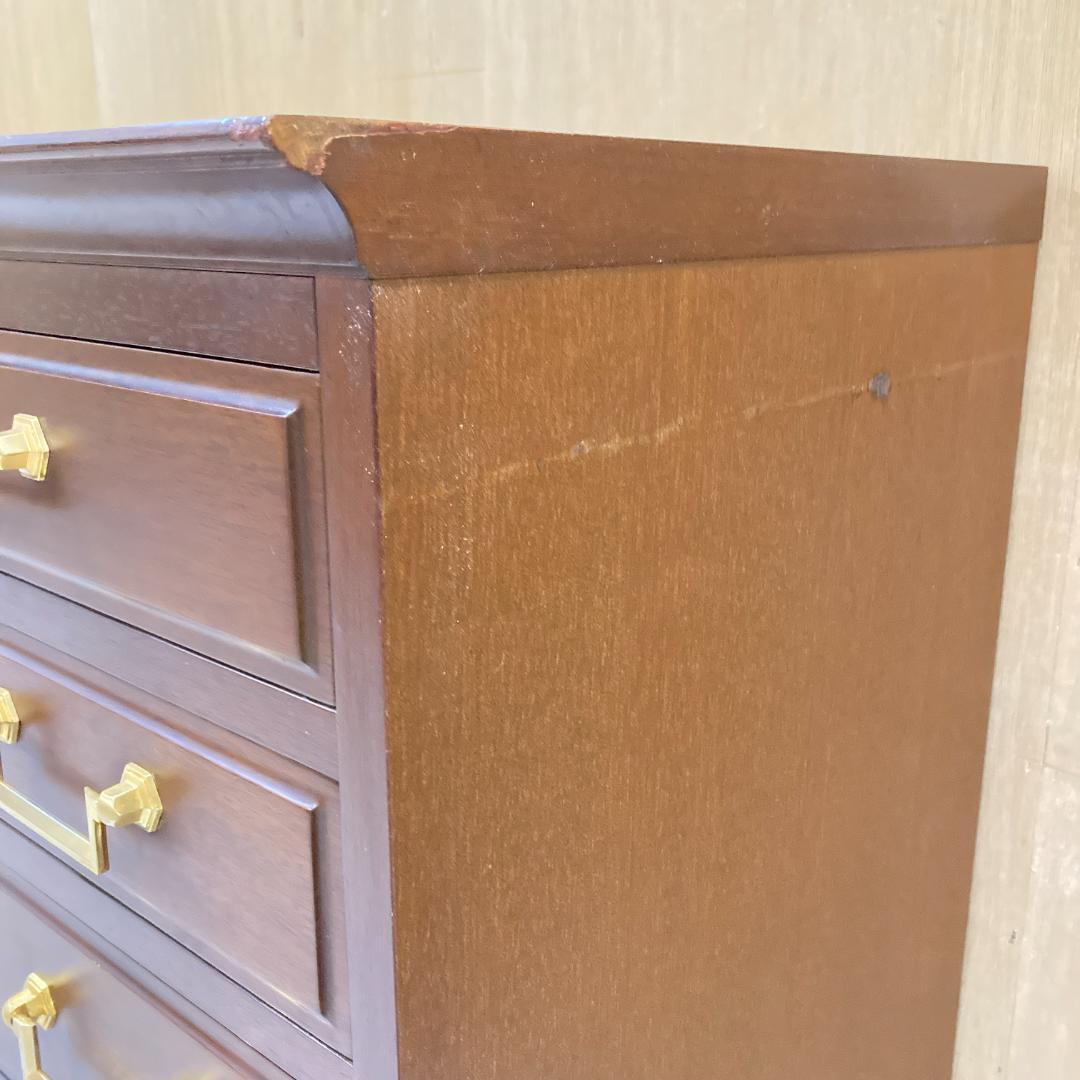 【マルニ】地中海シリーズ　5段チェスト　タンス　収納