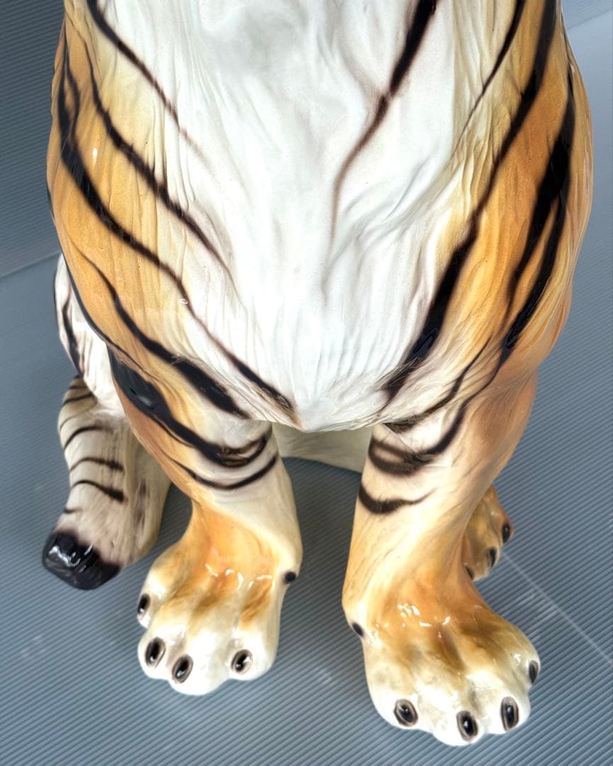 流通無し 超大型♪ 88cm タイガー トラ オブジェ 置き物