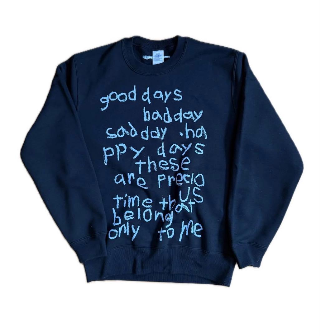 Convenience young クルーネックスウェット M 黒