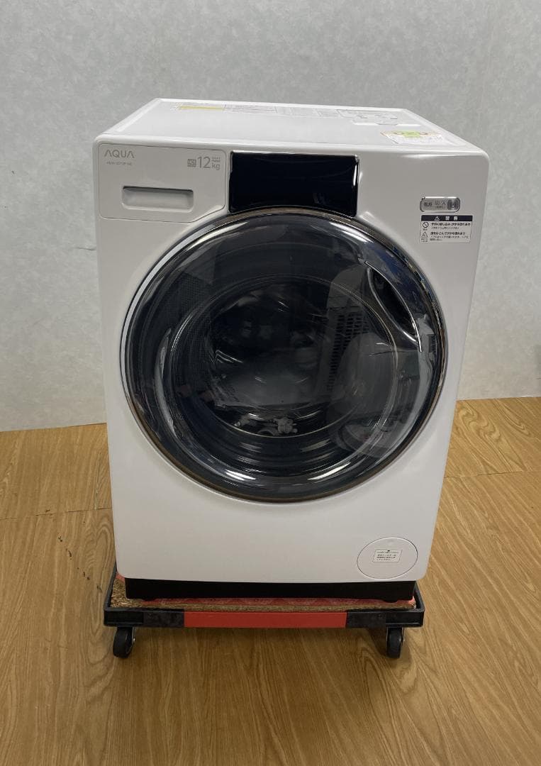 K♦023 アクア ドラム式洗濯機 AQW-SD12P-L 設置オプション無料